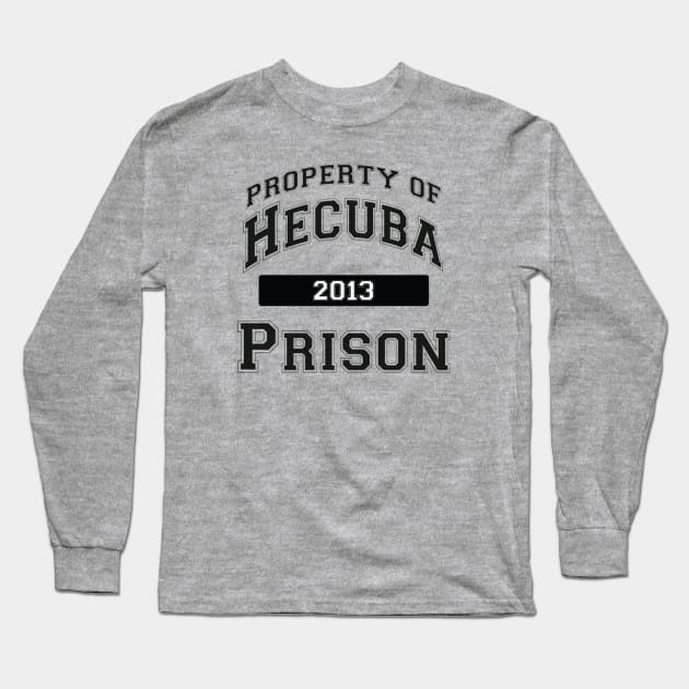 Hecuba Prison Long Sleeve T-Shirt by pasnthroo